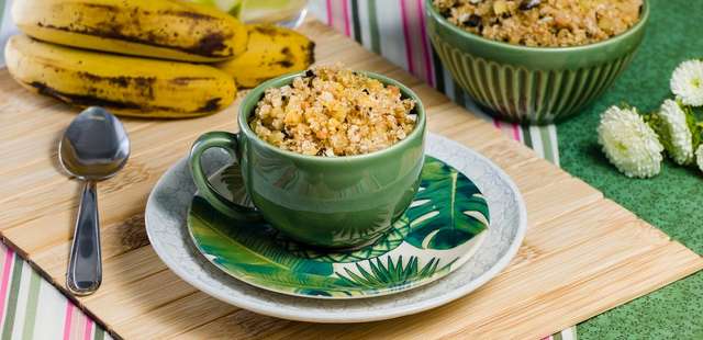 Farofa de banana: simplicidade e sabor em um só prato