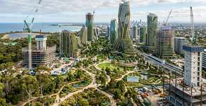 A Austrália constrói sua primeira cidade em 100 anos e já possui um circuito verde de 2,2 km, 10.000 casas e um parque central de 2 hectares