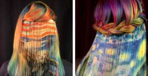 Artista transforma cabelos em obras de arte impressionantes