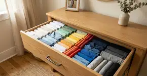 A técnica do Japão que antes era um costume feudal, hoje é o que faz as roupas caberem na gaveta sem amassar