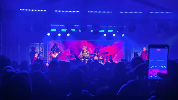 Banda chilena Los Jaivas, durante evento ATWS 2025