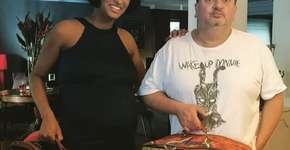 Rosângela, esposa de Jacquin, posta primeira foto dos gêmeos