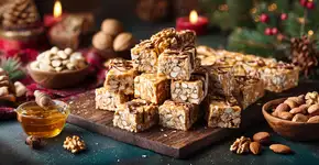 Como fazer um torrone alemão sem glúten: Uma receita ideal para saborear no Natal