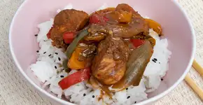 Frango xadrez fácil e saboroso para surpreender no jantar