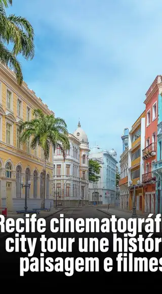🎬 Recife virou cenário — e agora também roteiro de...
