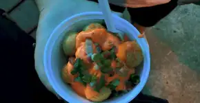 Fizeram um poutine de coxinha e isso não é fake news