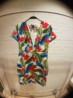 Vestido estampado: R$ 44,50