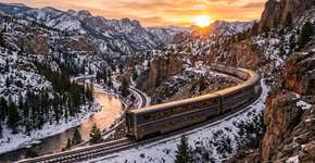 A rota de trem de passageiros mais extensa dos Estados Unidos atravessa o país como um observatório móvel, e o California Zephyr transforma a nação em uma paisagem ininterrupta