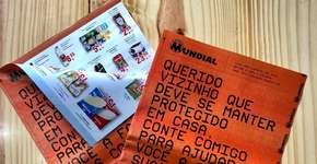 Ação estimula gesto solidário em encarte de ofertas de supermercado