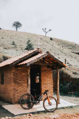 Paisagem ao longo do Caminho da Fé