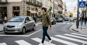 A psicologia revela que algumas pessoas possuem traços únicos por agradecerem aos motoristas com um aceno quando passam em uma faixa de pedestre