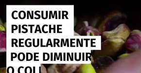 Consumir pistache regularmente pode diminuir o colesterol LDL e prevenir doenças cardíacas