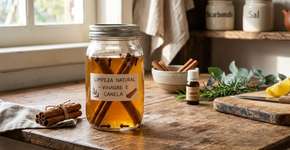 Misturei vinagre com canela na limpeza da minha casa e nunca mais precisei comprar desinfetantes caros