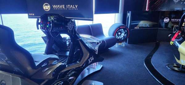 No Formula Racer ficam os simuladores de F-1'