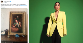 Influenciadores especulam se Fernanda Paes Leme seria uma viajante do tempo