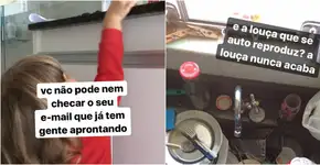 ‘Quem tem filhos, vai pro trabalho para descansar’, diz pai