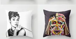 Almofadas descoladas para decorar a casa