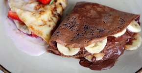 Crepioca doce: duas receitas para deixar você babando de vontade