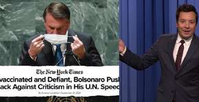 Sem vacina, Bolsonaro vira chacota em programa norte-americano