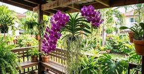 A orquídea tailandêsa que não precisa ser plantada em substrato ou terra e tem impressionado os colecionadores ao redor do mundo