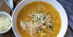 A canja de galinha mais cremosa e fácil que você vai experimentar