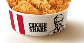 Tirinhas de frango no KFC a R$ 9,90 até sexta, 21; pegue o cupom