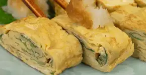Receita de omelete japonesa