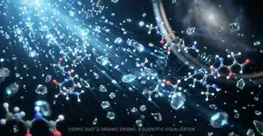 Um estudante criou poeira cósmica no laboratório e pode ter revelado como surgiram os ingredientes para a vida na Terra