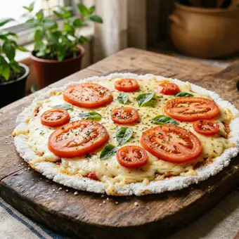 Featured mobile: Pizza de tapioca pronta em minutos: leve, rápida e surpreendentemente saborosa