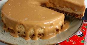 Cheesecake de doce de leite sensacional