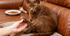 Por que gatos tem tanta sensibilidade nas patas