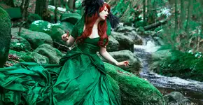 Fotógrafa faz ensaio inspirado em contos de fadas