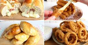 4 entradas e petiscos fáceis e deliciosos