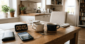 Qual a finalidade de aplicar a técnica da pausa de cinco segundos em conversas tensas e como fazê-lo