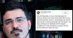 Diretor do MEC apoiado por Bolsonaro defendeu invadir o Congresso
