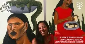 Artista retrata mulheres afro e indígena para resgatar memória e identidade