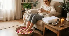 Receita caseira para os pés e unhas que garante aparência impecável e muito relaxamento