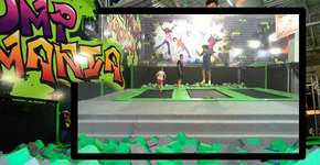 Parque inédito de camas elásticas faz sucesso no interior de SP