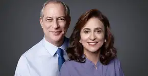 Kátia Abreu exagera no Photoshop em foto com Ciro Gomes