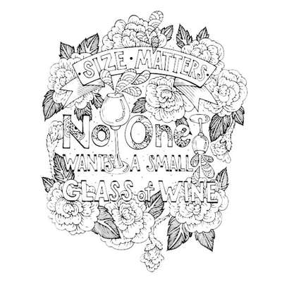 “O tamanho conta: ninguém quer um copo de vinho pequeno”