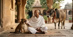 Mahatma Gandhi, líder espiritual indiano: “A grandeza de uma nação pode ser julgada pela forma como trata seus animais.”