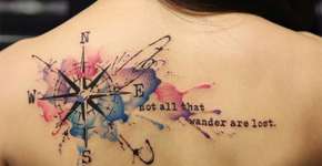 18 tatuagens aquareladas que vão te inspirar a fazer uma