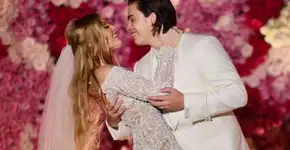 Luísa, noiva de Whindersson Nunes, usa look de R$ 165 mil e 45 kg