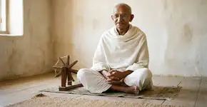 Mahatma Gandhi, pacifista indiano: “A felicidade é quando o que você pensa, o que você diz e o que você faz estão em harmonia.”