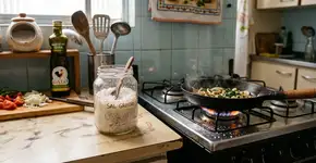 Guardar sal grosso perto do fogão: para que serve e por que milhares de pessoas fazem isso?