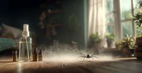 Afaste aranhas sem veneno usando apenas estes óleos naturais