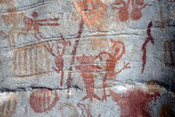 Pintura rupestre - por Adriano Gambarini