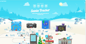 Google cria jogos para seguir o caminho do Papai Noel