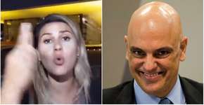 Sara Winter chama Alexandre de Moraes de ‘merda’ por ser investigada