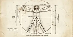 Após 500 anos, eles acreditam ter encontrado a chave que poderia resolver um dos maiores mistérios do Homem de Vitruvia, o desenho mais famoso e enigmático de Leonardo.